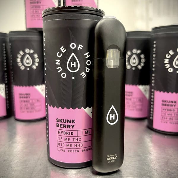 810mg HHC Skunk Berry Disposable Vape Pen