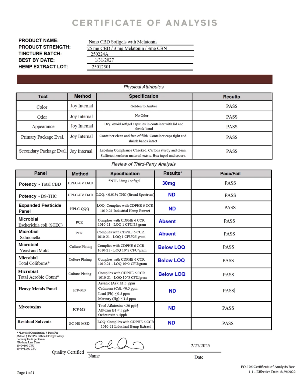 CBD Softgels with CBN & Melatonin - Image 5